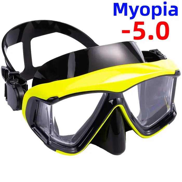 Masque de plongée pour myopie optique
