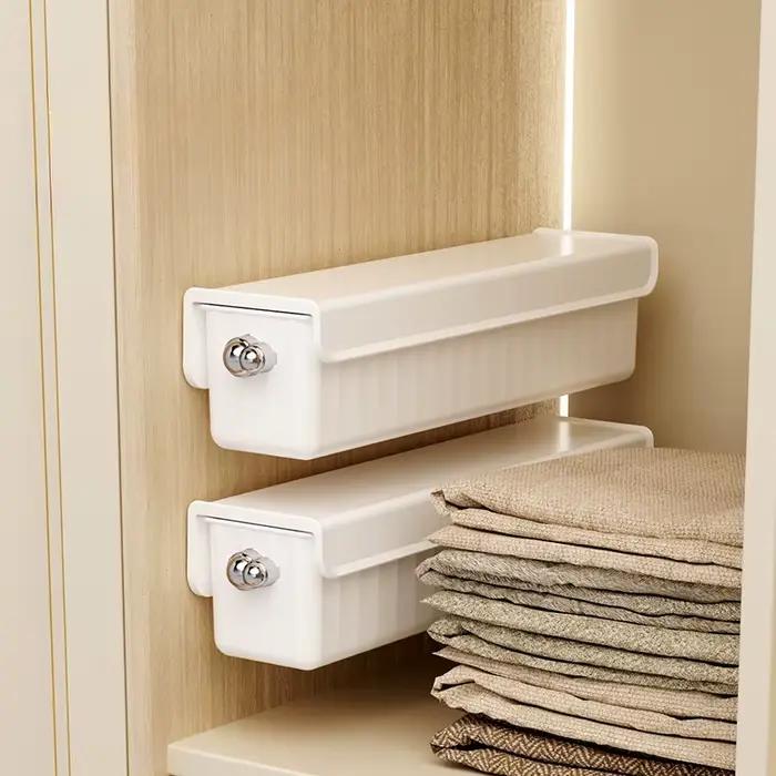 Organisateur de rangement mural trois en un pour sous-vêtements et chaussettes rangement mural tiroir peu encombrant durable pour dressing et organisation personnelle et cadeau idéal