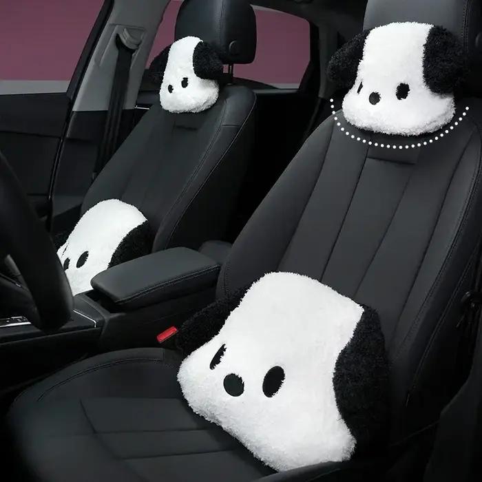 Appui-tête de voiture et coussin de siège de soutien lombaire