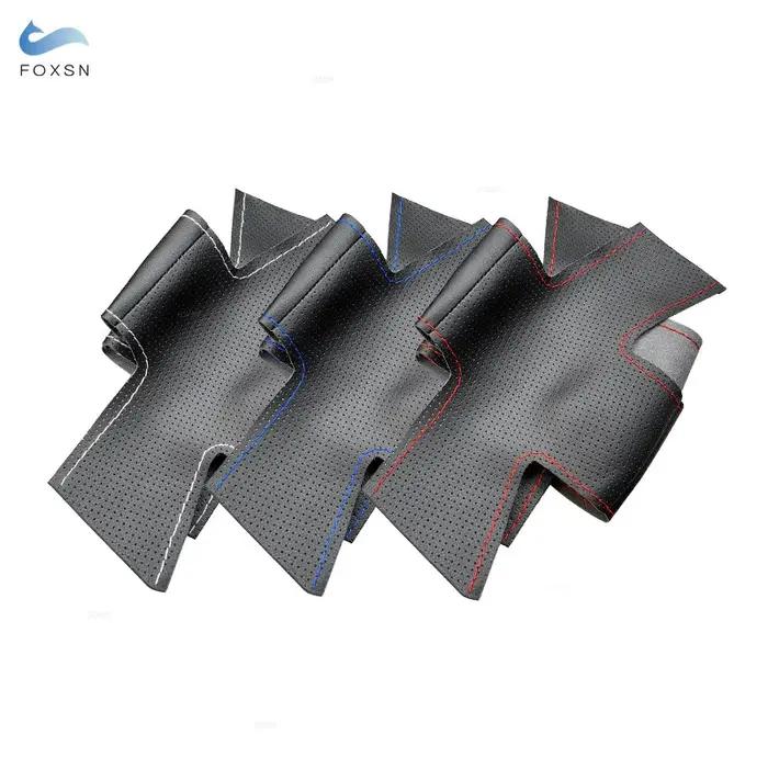 Volant tressé pour citroën Triumph Old C4 c-quatre 2007 2008 2009, intérieur de voiture, housse en c