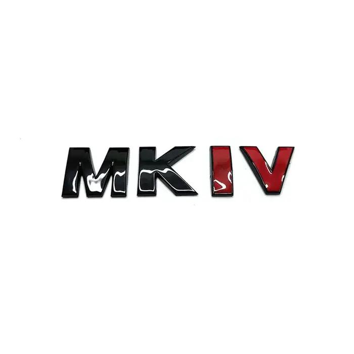 MKIV – emblème de gril de haute qualité, Badges de coffre, Golf 4, signe de botte, sortie, Logos de