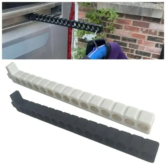 Porte-vêtements amovible pour rail de caravane