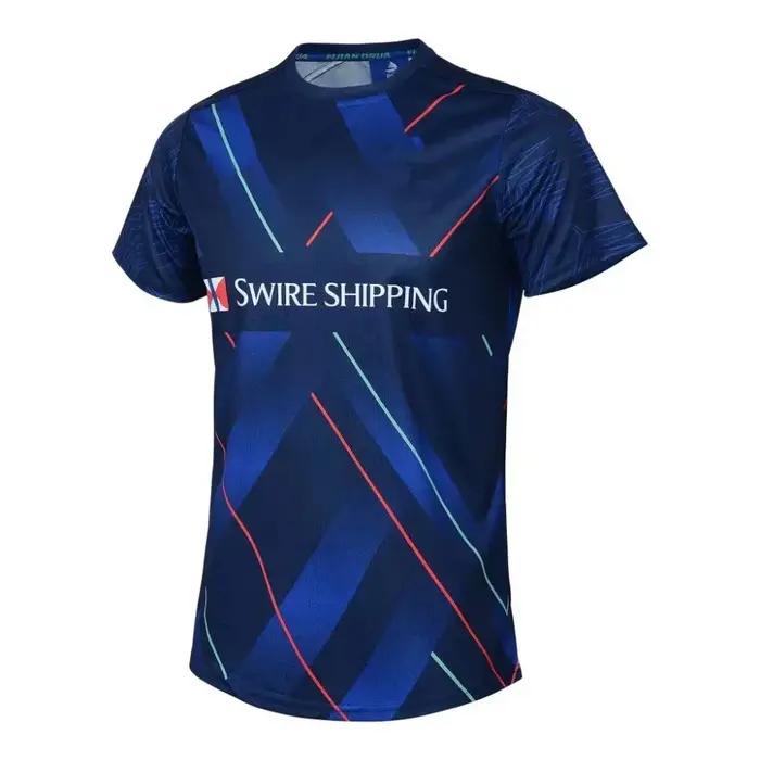 Nouveau T-shirt Fidji 7s Rugby décontracté pour hommes et femmes, style streetwear, coupe ample, polyester respirant, pour les amateurs de sport et les jours détendus