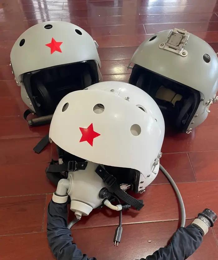 Casque de Pilote de Chasse Tactique Lentille HD Personnalisée Universel pour Hommes Femmes Occasions Spéciales