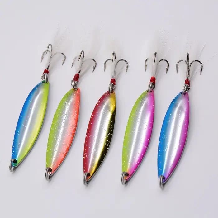 Balleo 5g 8g 14g 17g Spinner cuillère Matel coquille leurre de pêche matériel