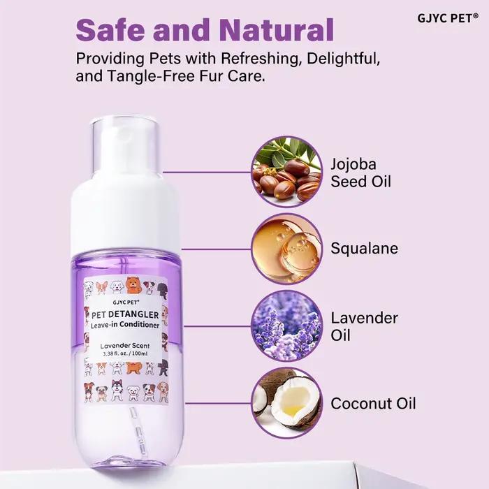 Spray démêlant pour poils d'animaux 100ml