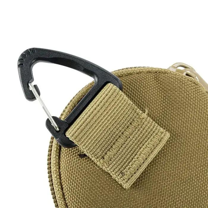 Tactique EDC hommes clé portefeuille poche extérieure Usb câble u-disque écouteur sac de rangement p