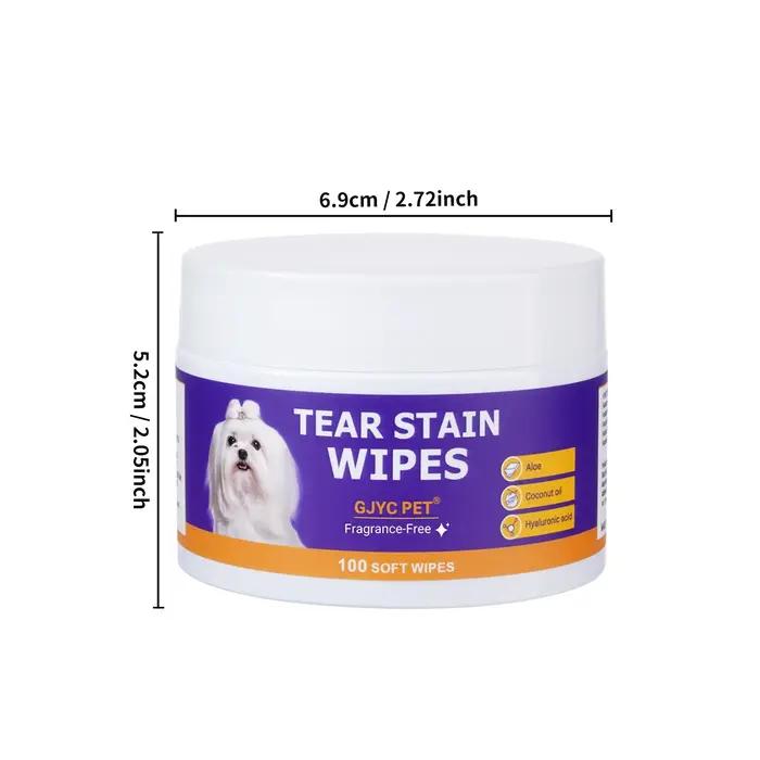 Lingettes pour les yeux des animaux de compagnie
