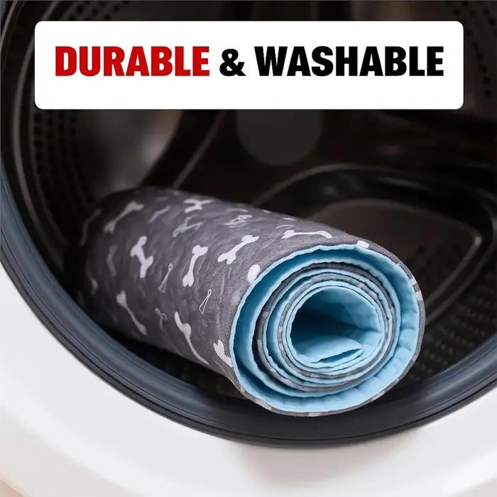 Tapis absorbants lavables et réutilisables pour chien