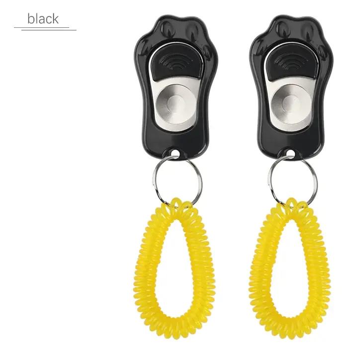 2 pièces en forme de patte chien Clicker jouets animaux de compagnie formation Clickers obéissance c