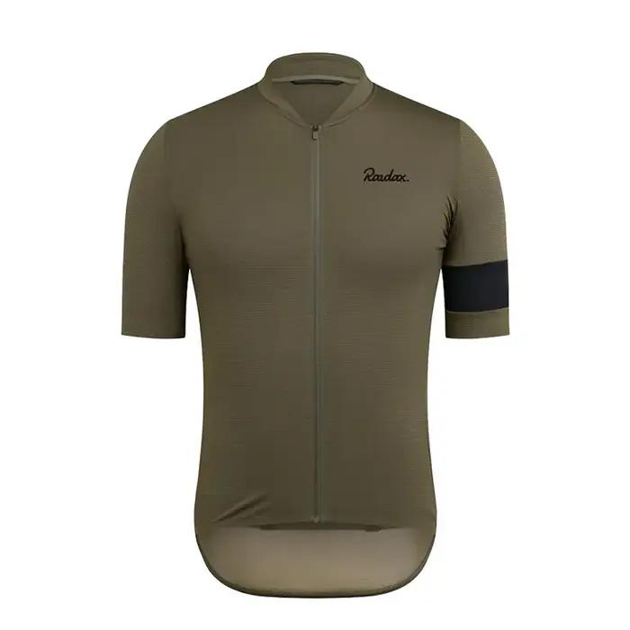 Raudax 2025 hommes à manches courtes maillot ensembles Ropa Ciclismo Hombre été cyclisme vêtements Triathlon cuissard