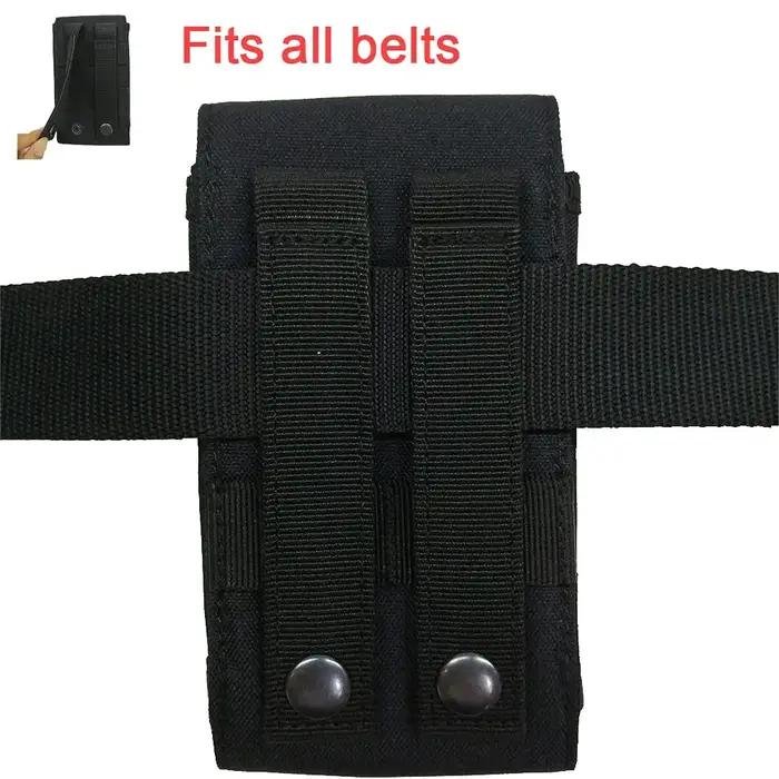 Pochette de téléphone Molle Laser 1000D, robuste, étanche, petit support de téléphone portable tacti