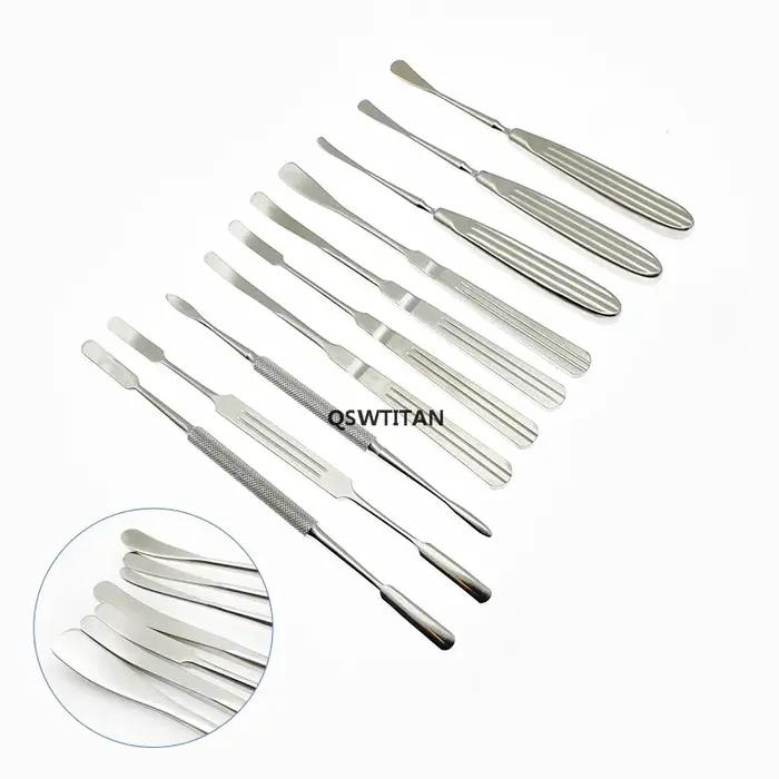 Dissectateur périosté, dénudeur orthopédique, éplucheur de rhinoplastie, élévatrices péiosteales, In