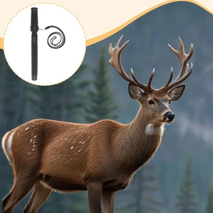 Sifflet appelant pour biche et faon compact et réaliste - Appel de chasse portable et ajustable premium