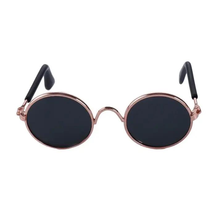 Lunettes de soleil amusantes et décoratives pour animaux de compagnie, accessoire photo fun pour chats et chiens, deux tailles disponibles, résistant à l'eau, variété de couleurs