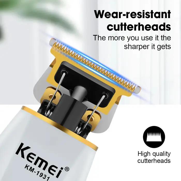 KEMEI machine de coupe de cheveux tondeuse électrique professionnelle KM-1931 machines de barbier sa