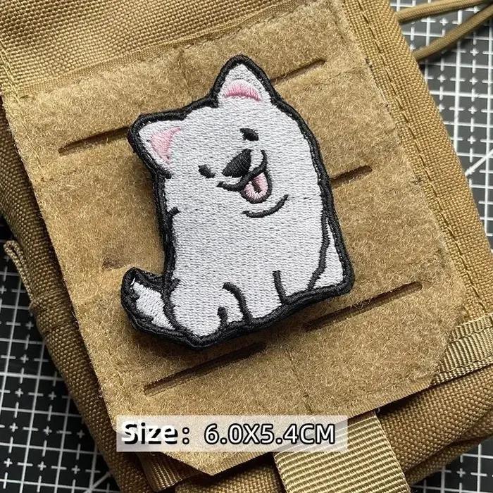 Patch à crochet et boucle pour sac à dos