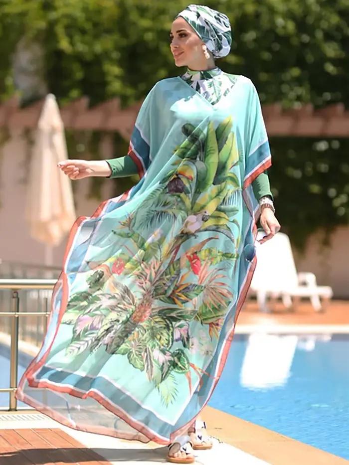 Burkini maillots de bains musulmans maillot bain femme hijab femme musulman Abaya – maillot de bain