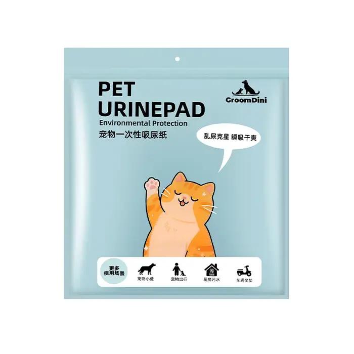 Tampons d'urine jetables pour animaux de compagnie, 50/100 pièces, papier d'essuyage pour couches pour chiens à haute absorption, feuilles de nettoyage pratiques à séchage rapide