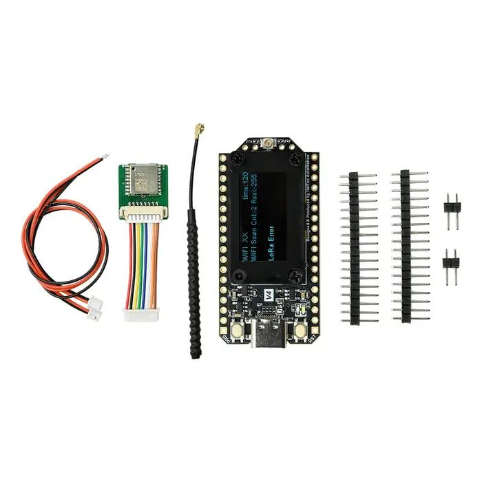 Carte de développement IoT LoRa 32 V4 ESP32 pour Meshtastic WiFi Bluetooth multifonctionnelle avec écran OLED 0,96 pouce – Carte de démonstration