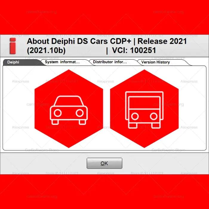 Le plus récent 2021.10b Dei-phis avec Keygen pour outils de Diagnostic de camion de voiture pas des