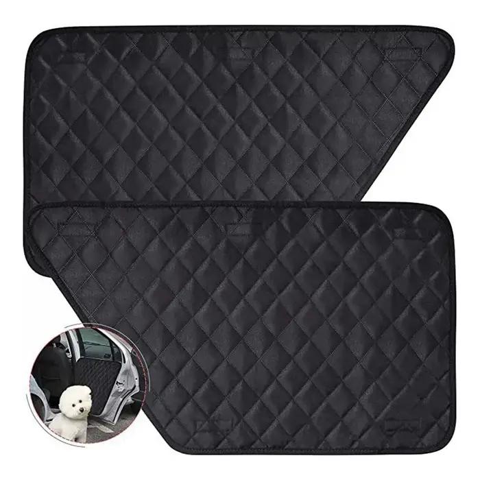 Protecteur de porte de voiture pour chien, 2 paquets, couverture de porte de voiture pour animaux de