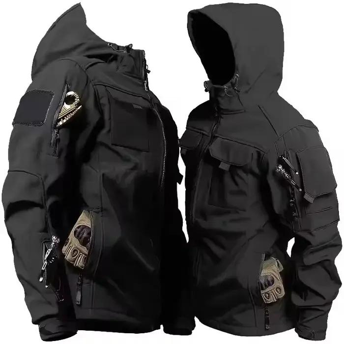 Vestes tactiques militaires pour hommes, nouvelle collection automne-hiver, coque souple, imperméabl