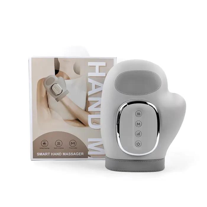 Masseur de mains professionnel avec airbags pour relaxation et soulagement des douleurs des doigts poignets et paumes pour hommes et femmes occasions spéciales relaxation musculaire
