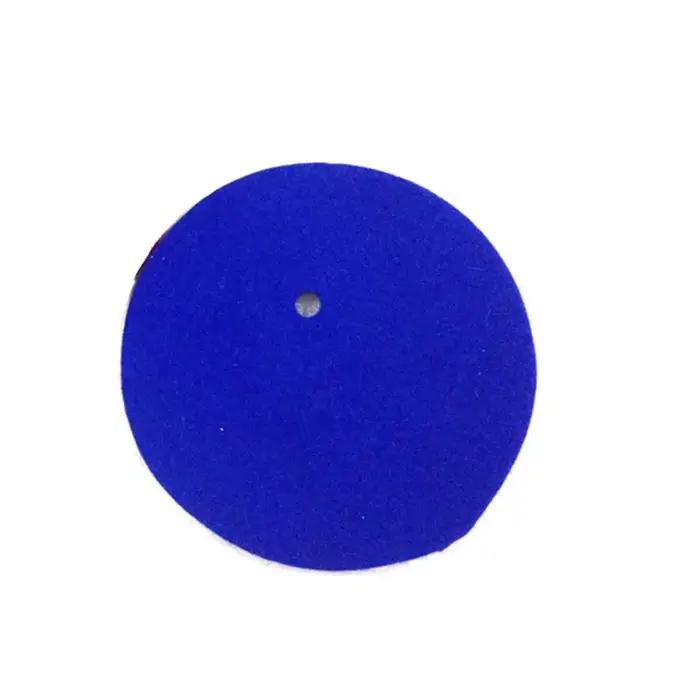 Protection en feutre pour épée de qualité supérieure - Guard Pad rouge et vert pour escrime - Accessoire de protection pour épée et entraînement