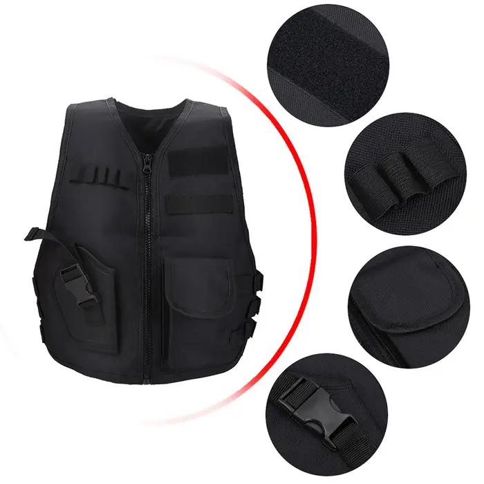 Gilet tactique réglable pour garçons