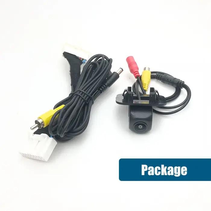 Caméra de recul pour Mazda Cx3 CX-3 2015 2016 2017 2018 2019 C18 Accessoires Câble Adaptateur Pour Ajouter Des Paupières