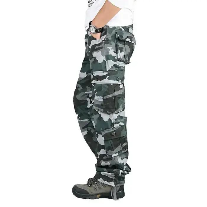 Pantalon sweat décontracté homme camouflage tendance automne nouveau style populaire uniforme travail