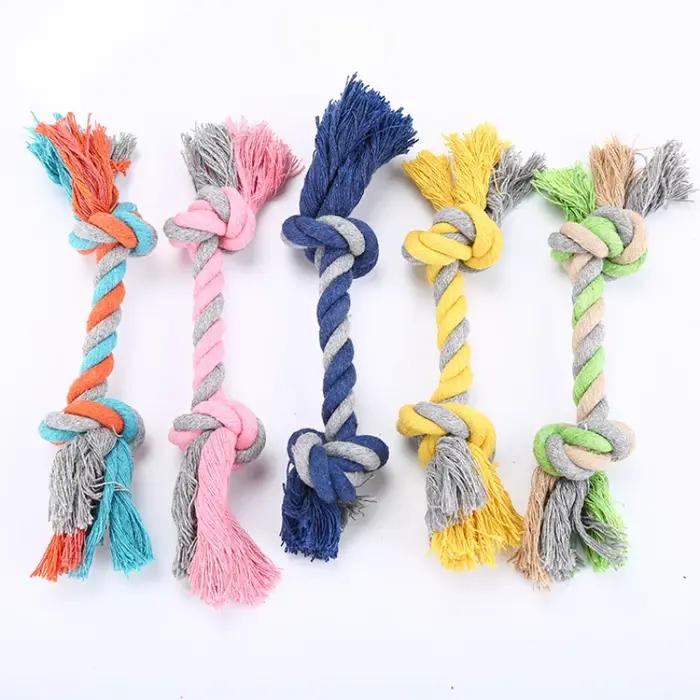 Jouet pour animaux de compagnie à double nœud ChFukrope pour chiot