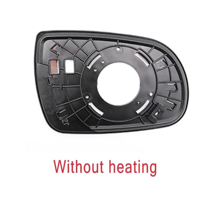 Lentille de Verre de Rétroviseur Latéral Chauffant pour Kia Cerato 2006, Couleur Blanche, se Pose à