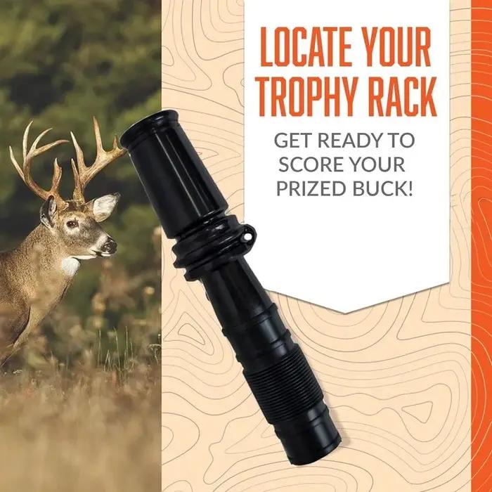 Leurre professionnel biche et faon pour chasse - Vocalisations réalistes avec sangle de transport
