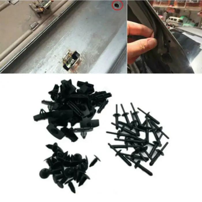 Ensemble de Rivets à vis pour Jeep Wrangler JK 2007 – 2017, 78 pièces, Rivets en plastique pour pare