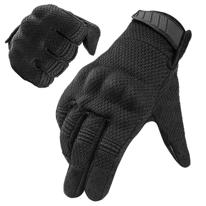 Gants tactiques camouflage compatibles écrans tactiles pour chasse et airsoft - Protection anti-chocs