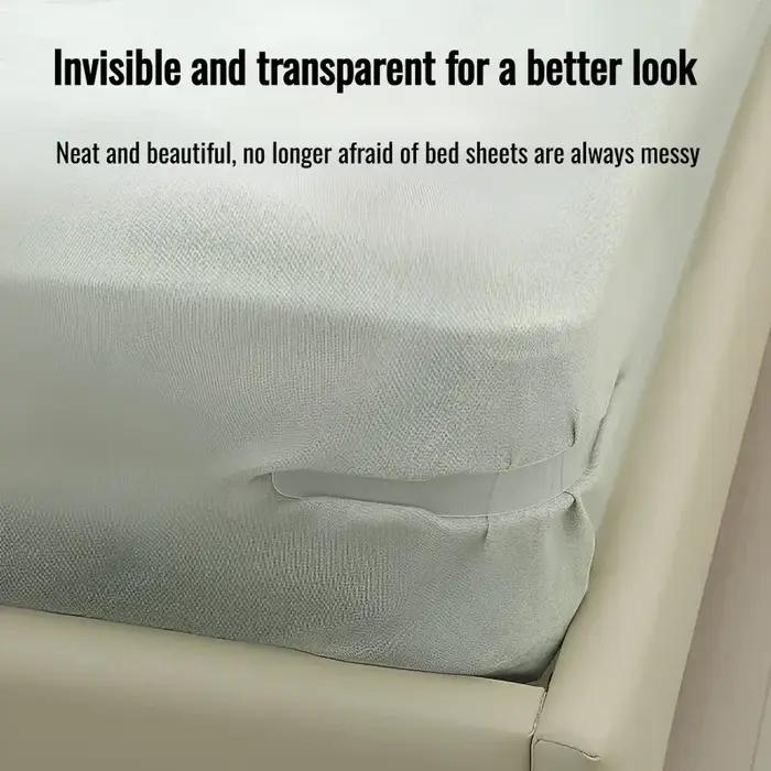 Drap de lit Invisible de sécurité sans broches, Anti-démarrage, arme fixe, fixateur de couverture de