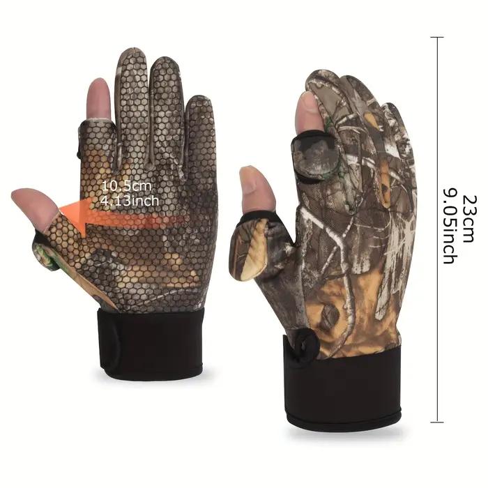 Gants de chasse tactiques tactiles hiver automne pêche sport plein doigt anti-dérapant protection