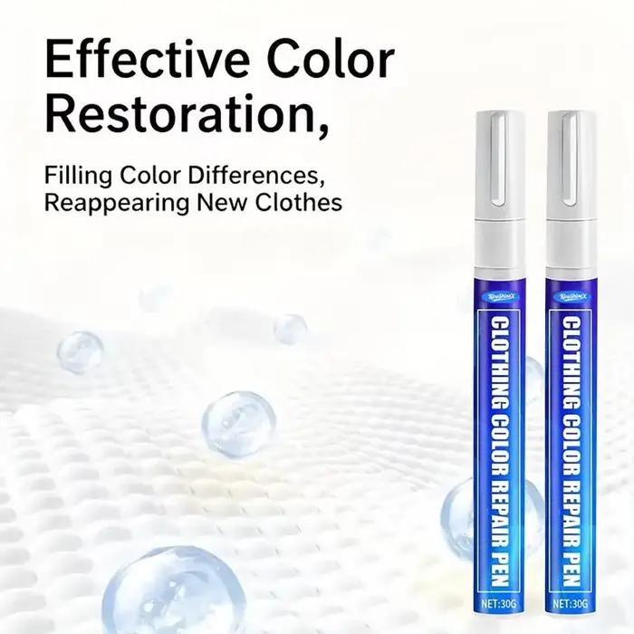 Stylo de réparation de couleur pour vêtements noirs délavés