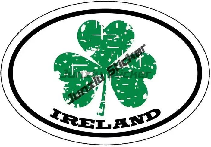 Autocollants emblème drapeau armoiries d'Irlande