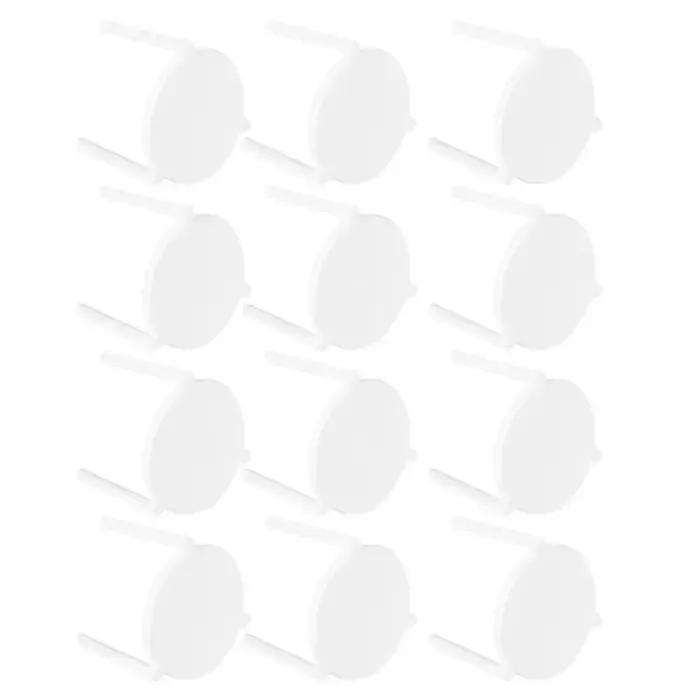Supports de sauvegarde de pizza empilables en plastique blanc pour pizzas et tartes pour pizzerias restaurants cafés et cuisine à domicile occasions spéciales