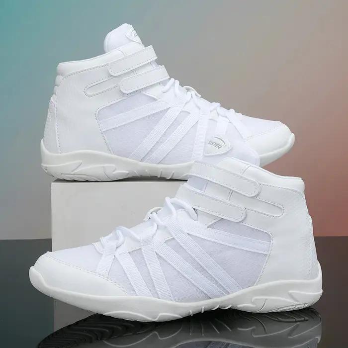 BAXINIER – chaussures montantes blanches pour filles, baskets de danse légères pour compétition de j