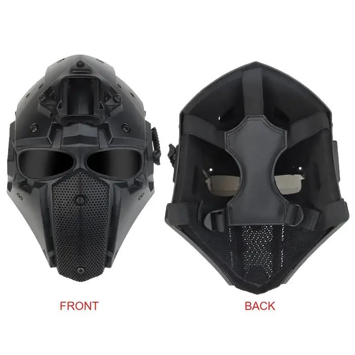 DulAirsoft-Masque de protection respirant pour paintball, jeu de guerre CS, accessoire de cosplay Ha