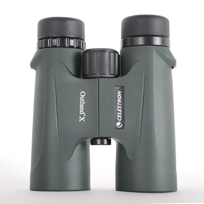 Jumelles Celestron Outland X 8x42 10x42 vertes étanches - Optique multicouche BaK-4 pour chasse adulte