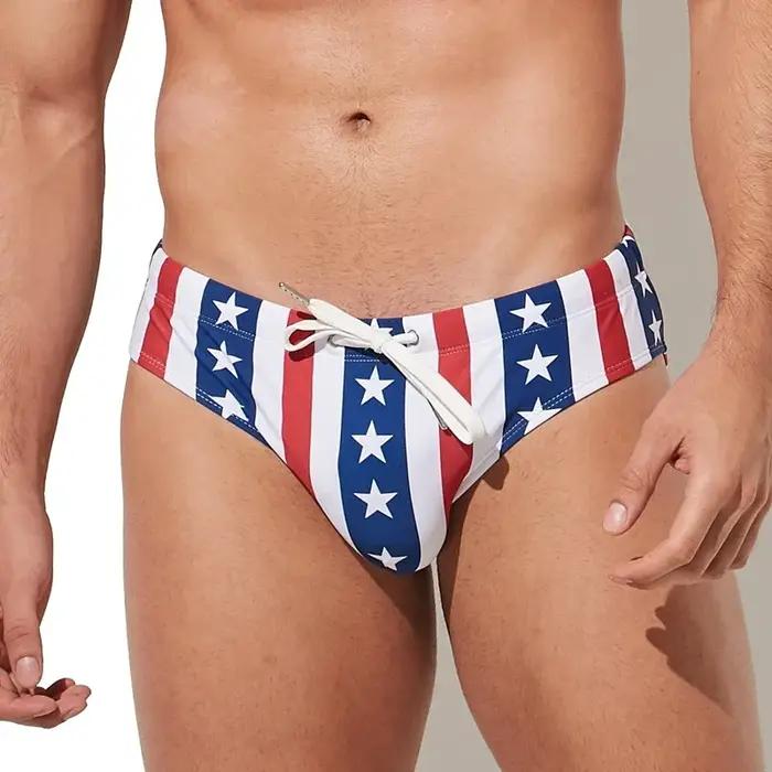 Push Up hommes nager Bikni bref troncs maillots de bain Sexy plage Surf Shorts maillot de bain maill