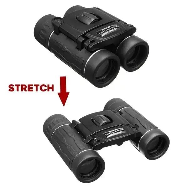 Jumelles 500x25 portables zoom HD 5000m/50000m pour chasse longue distance pliables et puissantes