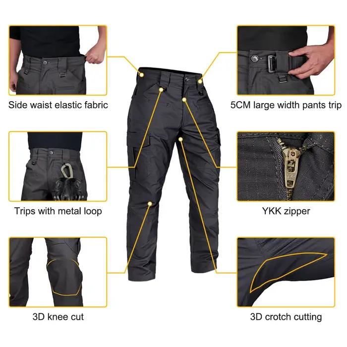 Pantalon tactique stretch IDOGEAR BSR - Léger et flexible pour randonnée et chasse active