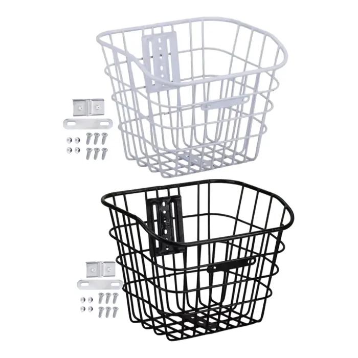 Panier de vélo support de chargement organisateur dégagement rapide avant