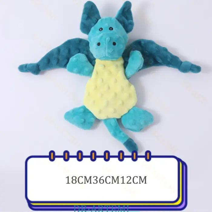 Jouet en velours en peluche pour chiens, jouet grinçant, résistant aux morsures, jouet à croquer, ne